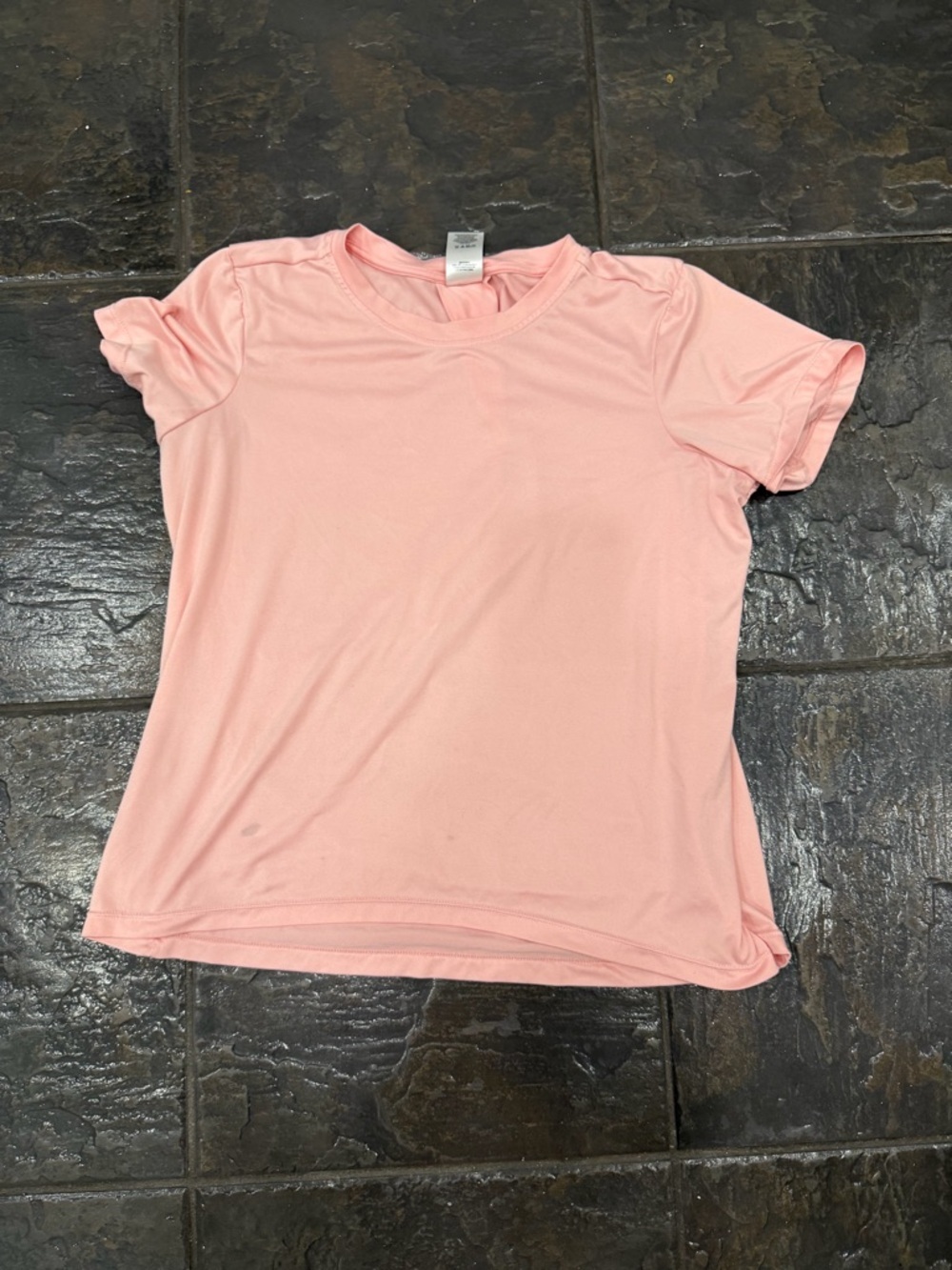 Members Mark Pink Active Tee XS Short Sleeve Athletic Top - Picture 2 of 6